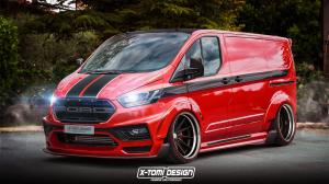 Ford Transit Custom by X-Tomi Design 2020 года